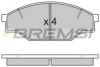 BREMSI BP2322 Brake Pad Set, disc brake